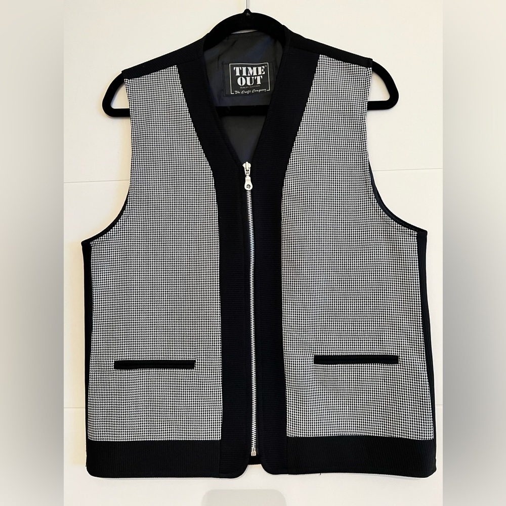 Informal Vest with zipper